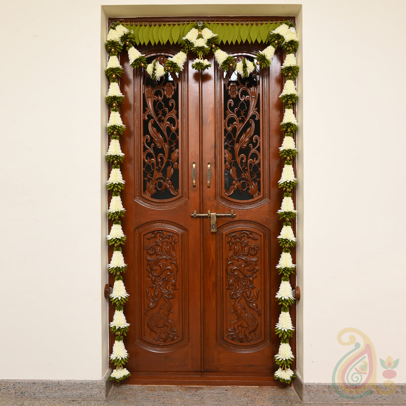 Cone Shaped Flower Tomala Full Door Set